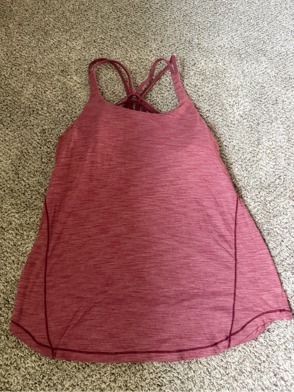 lululemon athletica Strappy Athletic Tank - Rose Pink